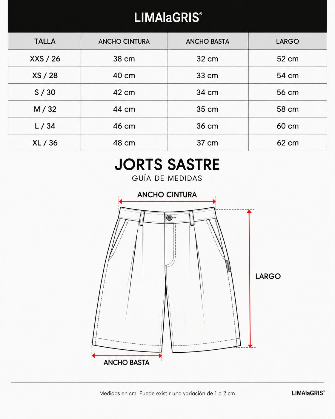 JORT SASTRE NEGRO