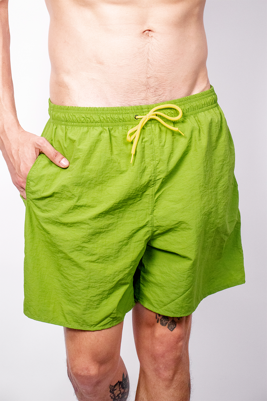 Bañador Verde Clásico