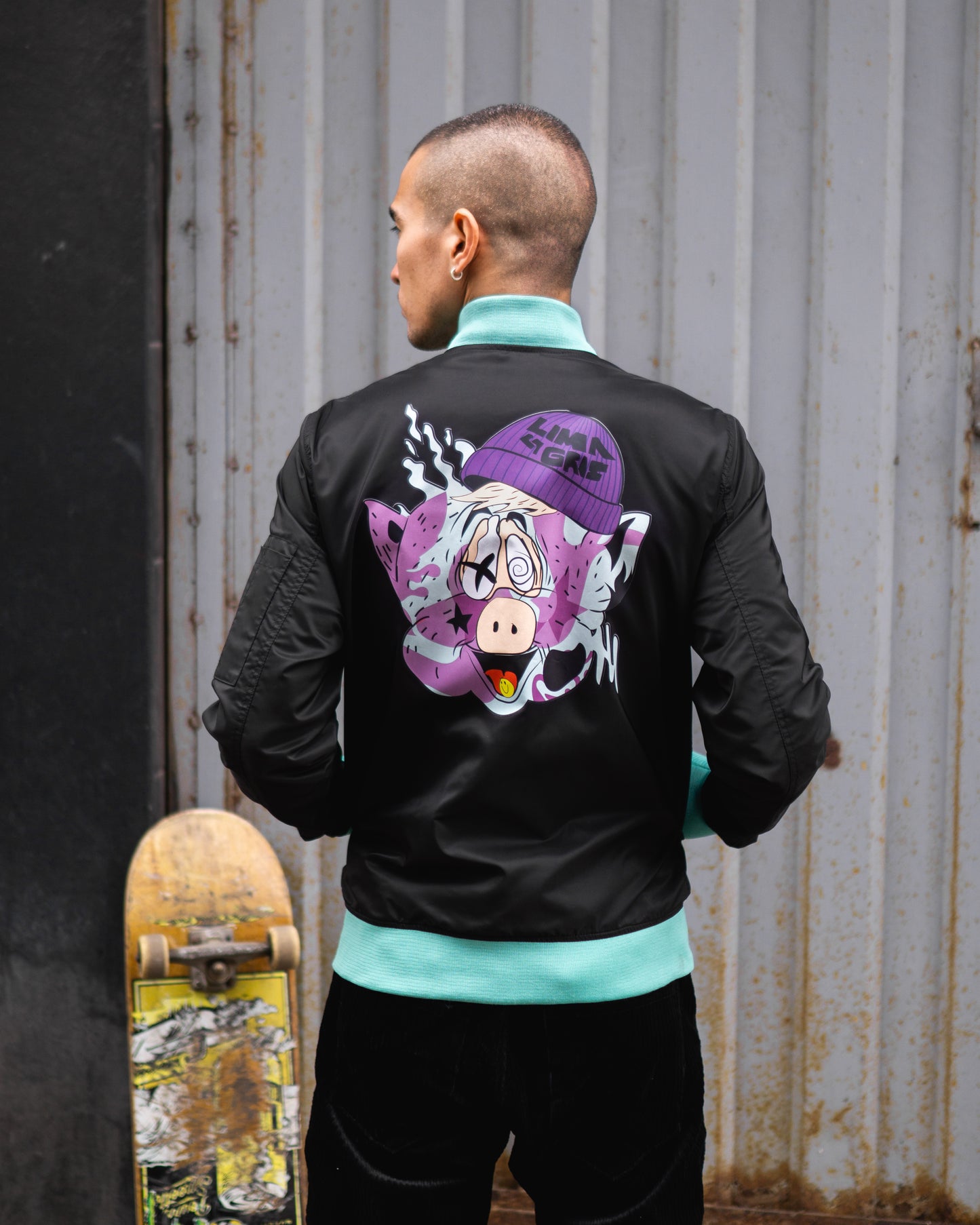 Bomber Jacket ´Black Pig´