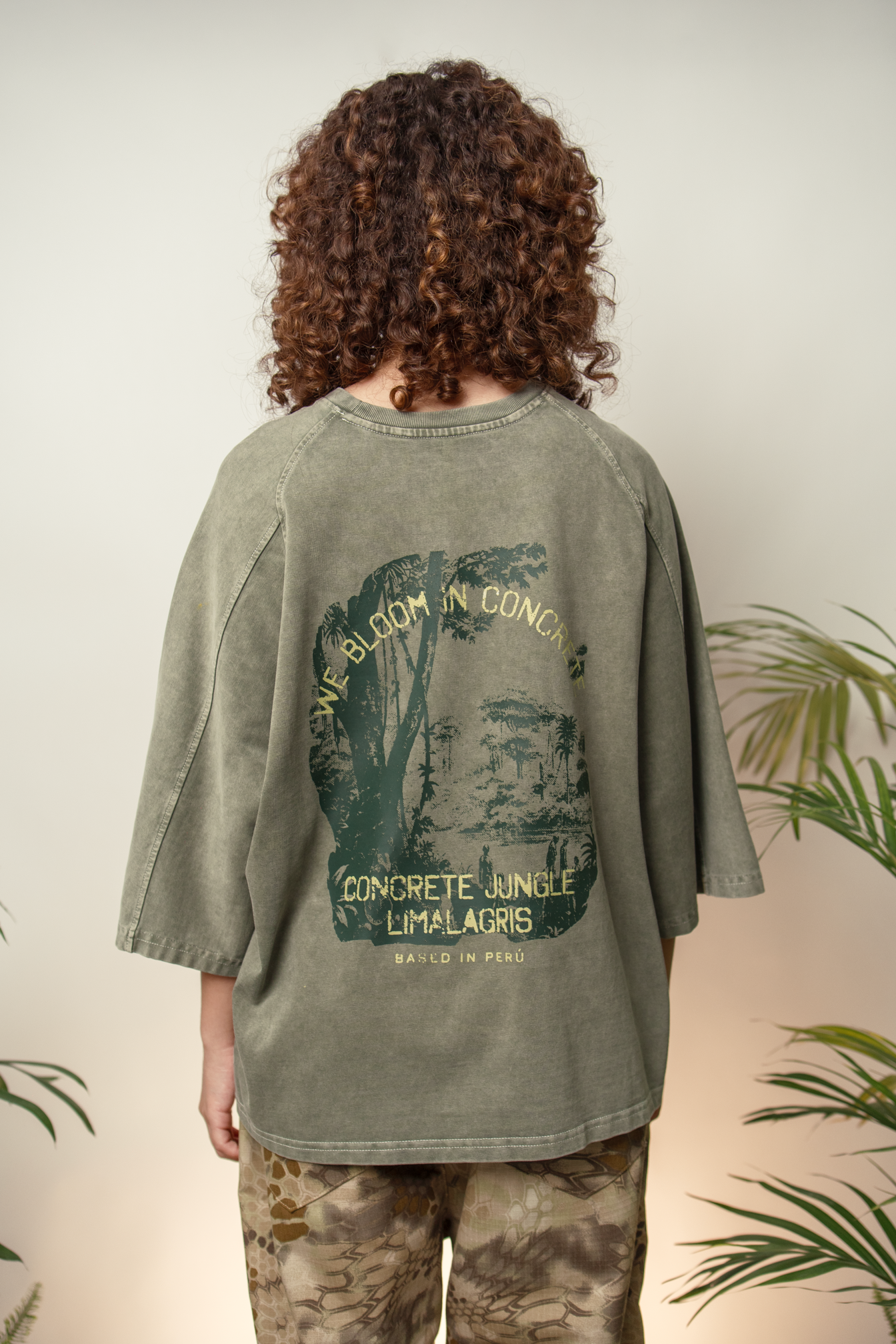 CONCRETE JUNGLE - GREEN TEE