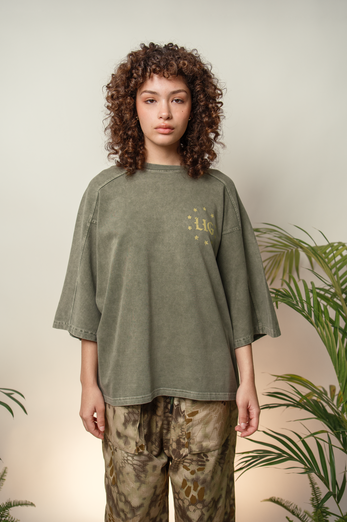 CONCRETE JUNGLE - GREEN TEE