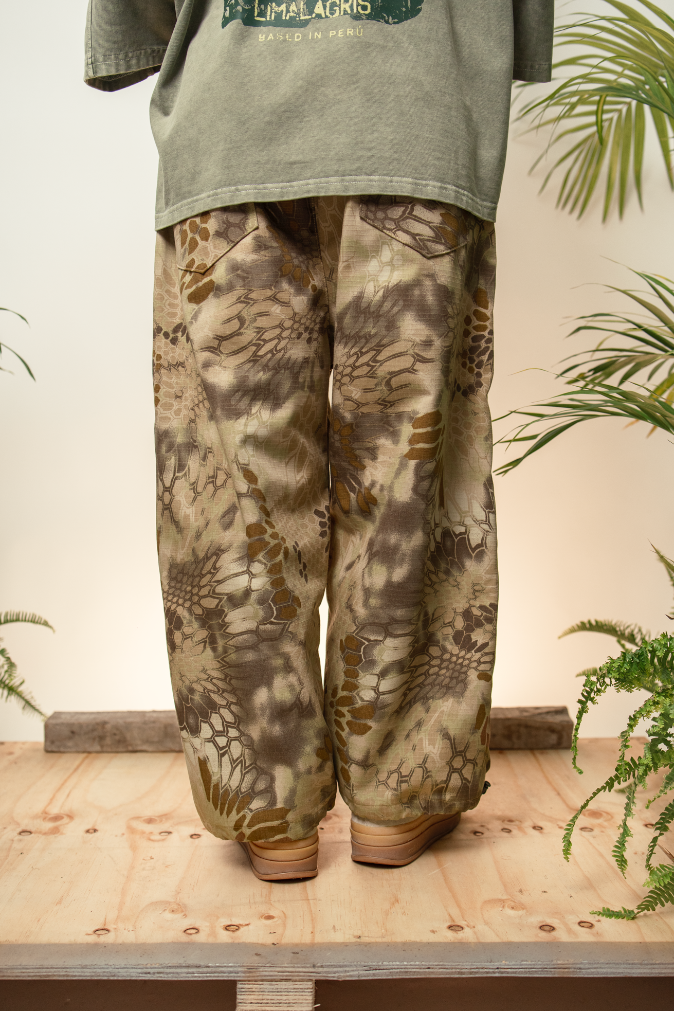 CHINESE PANT - CAMUFLADO