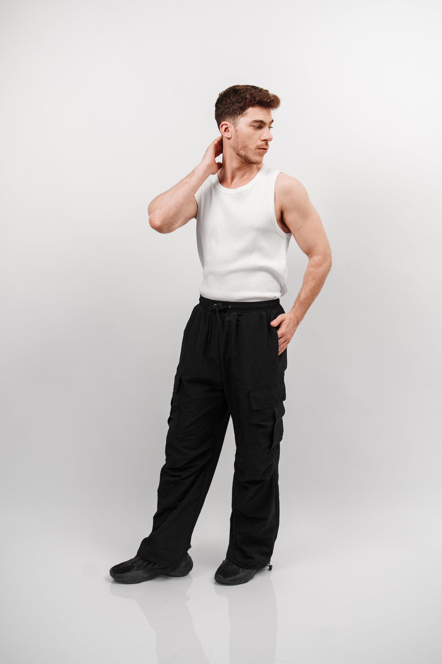 Pantalón ´Parachute negro´
