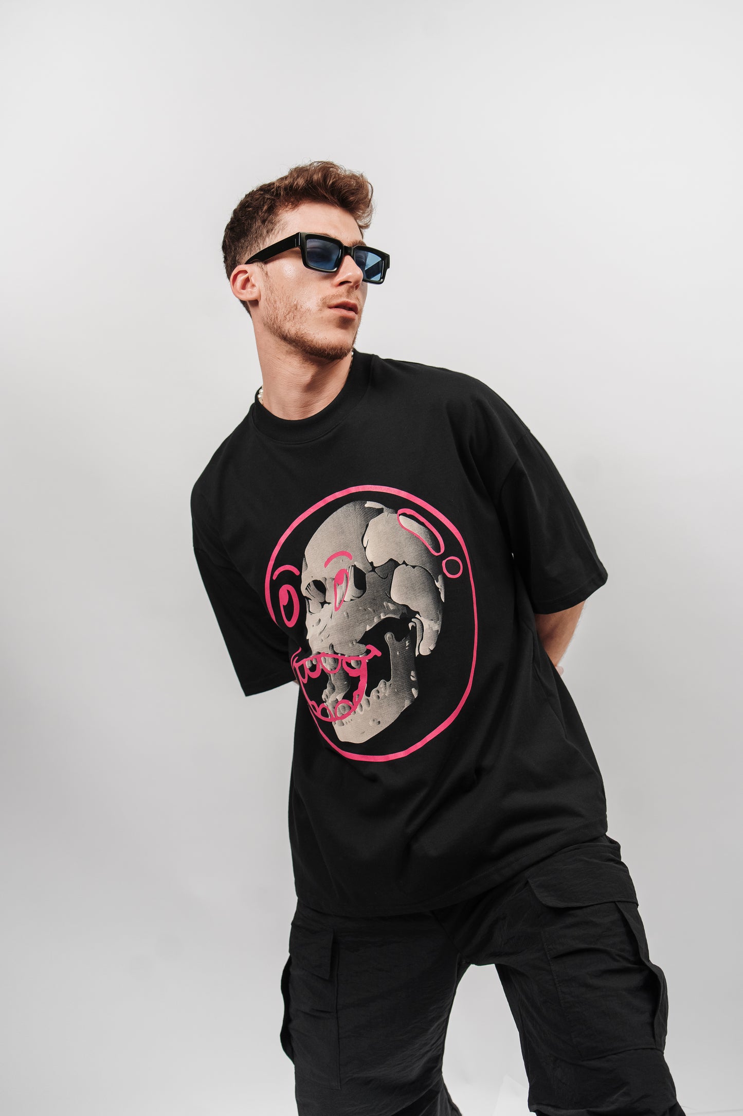 Polo ´Calavera fucsia´