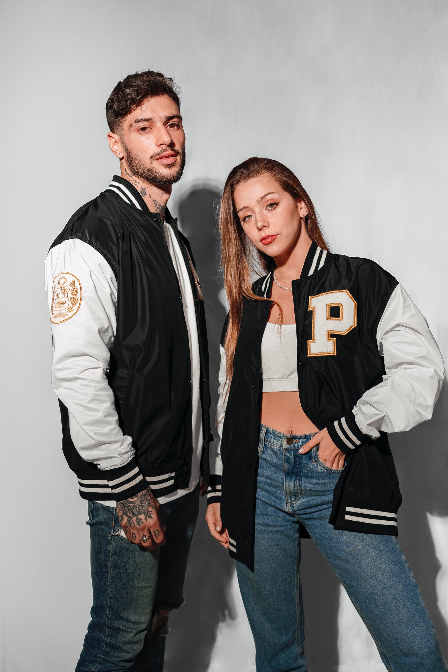 Varsity Jacket ‘Perú‘ Negro