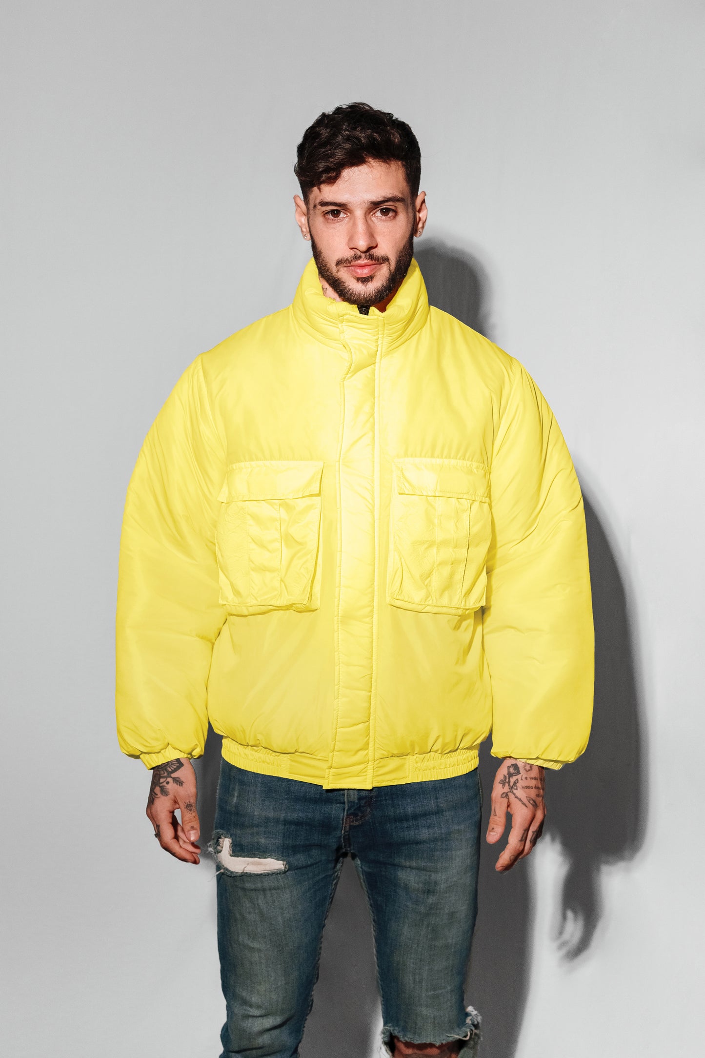 Puffer Cargo Jacket ‘Amarillo‘