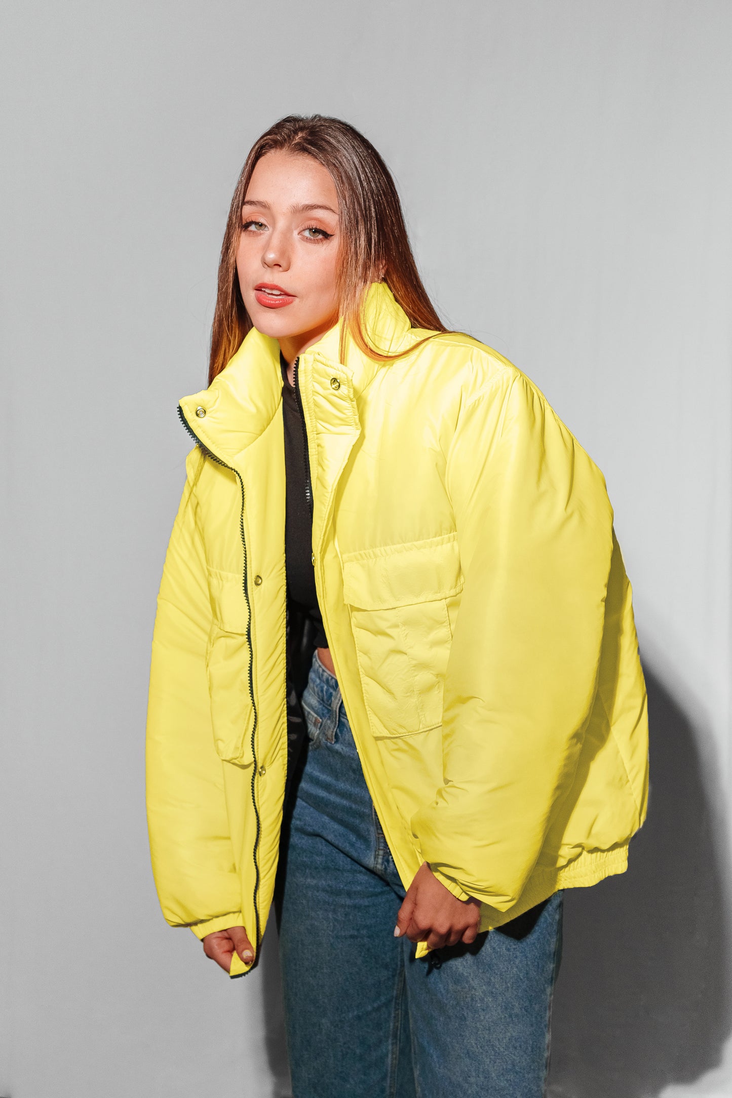 Puffer Cargo Jacket ‘Amarillo‘