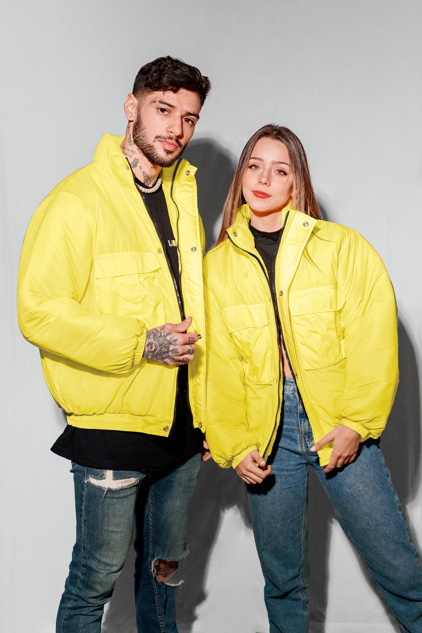 Puffer Cargo Jacket ‘Amarillo‘