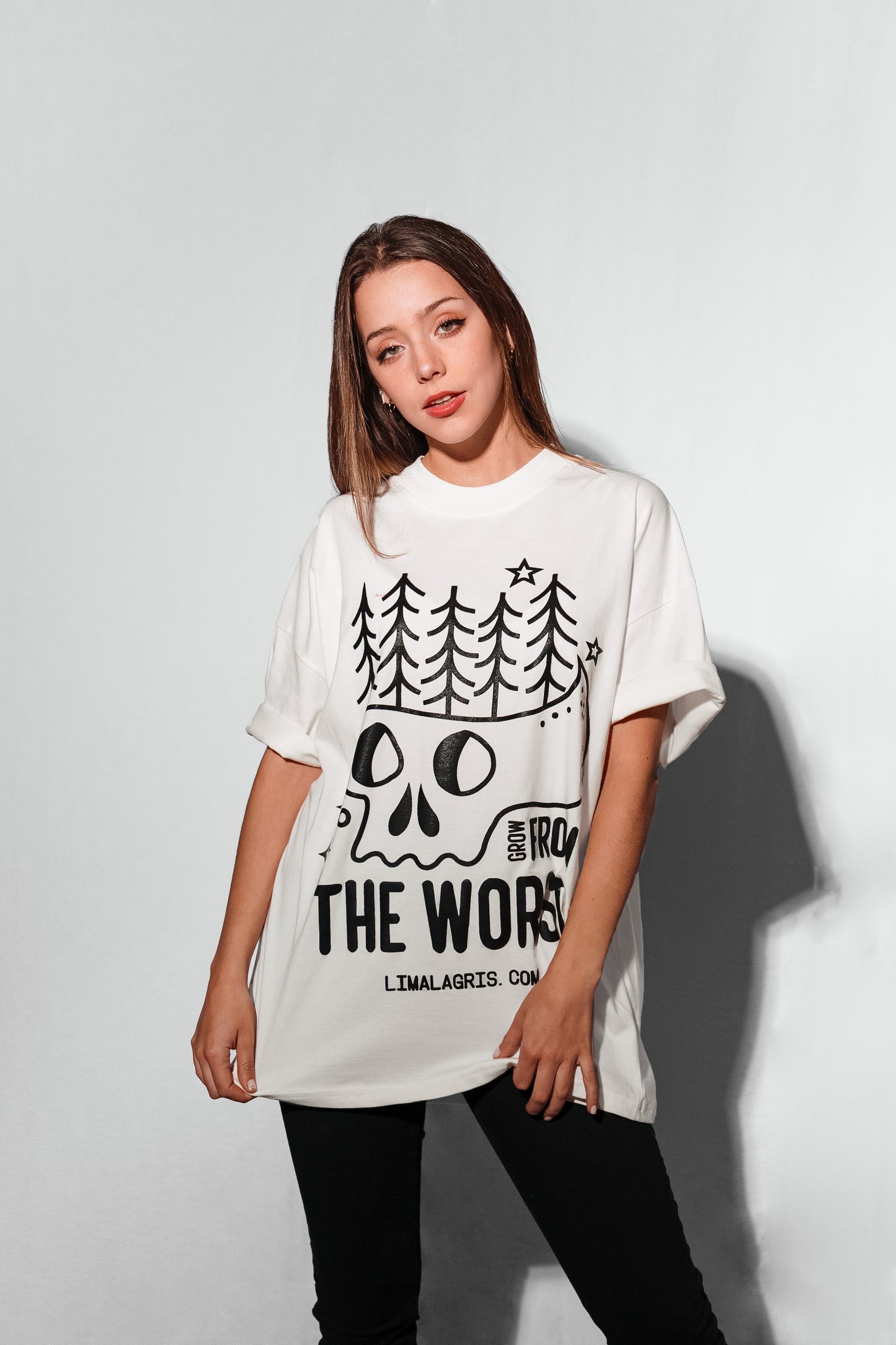 Polo Oversized ‘Árbol Calavera‘