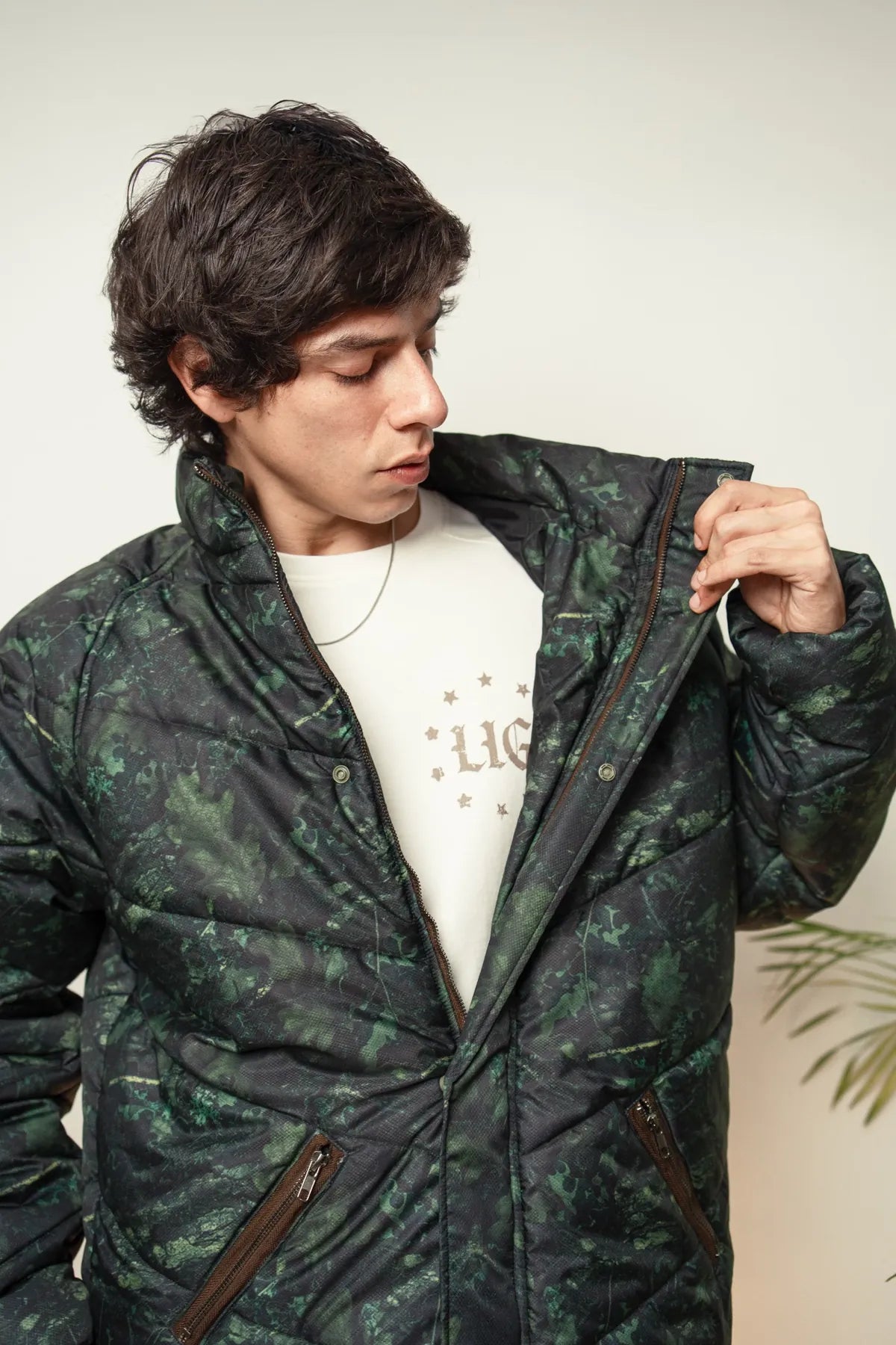 PUFFER JUNGLE GREEN