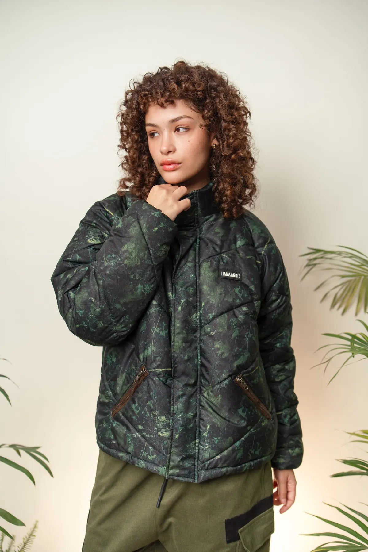 PUFFER JUNGLE GREEN