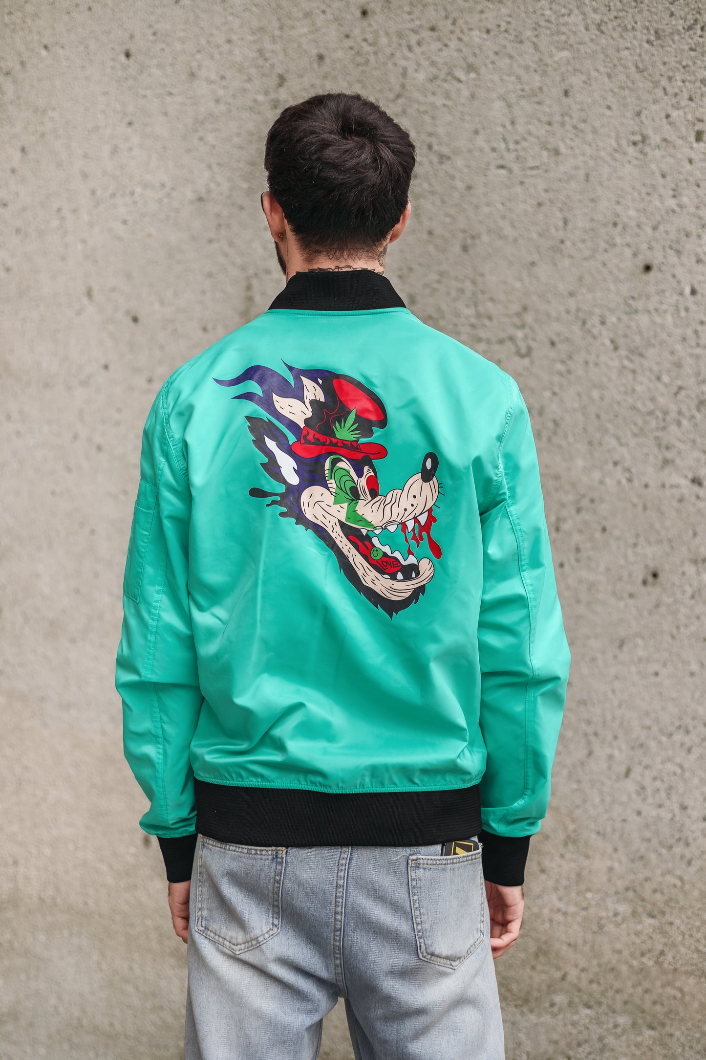 Bomber Jacket ´Junkie Pigs´