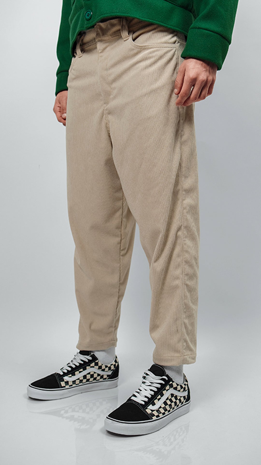 Pants Corduroy Beige