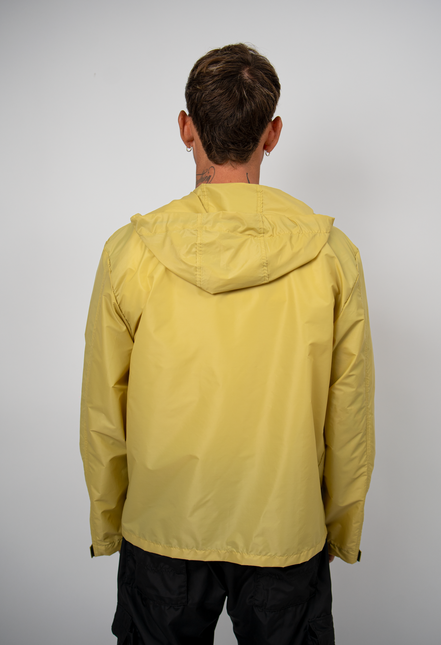 Cortaviento Impermeable Amarillo Maíz