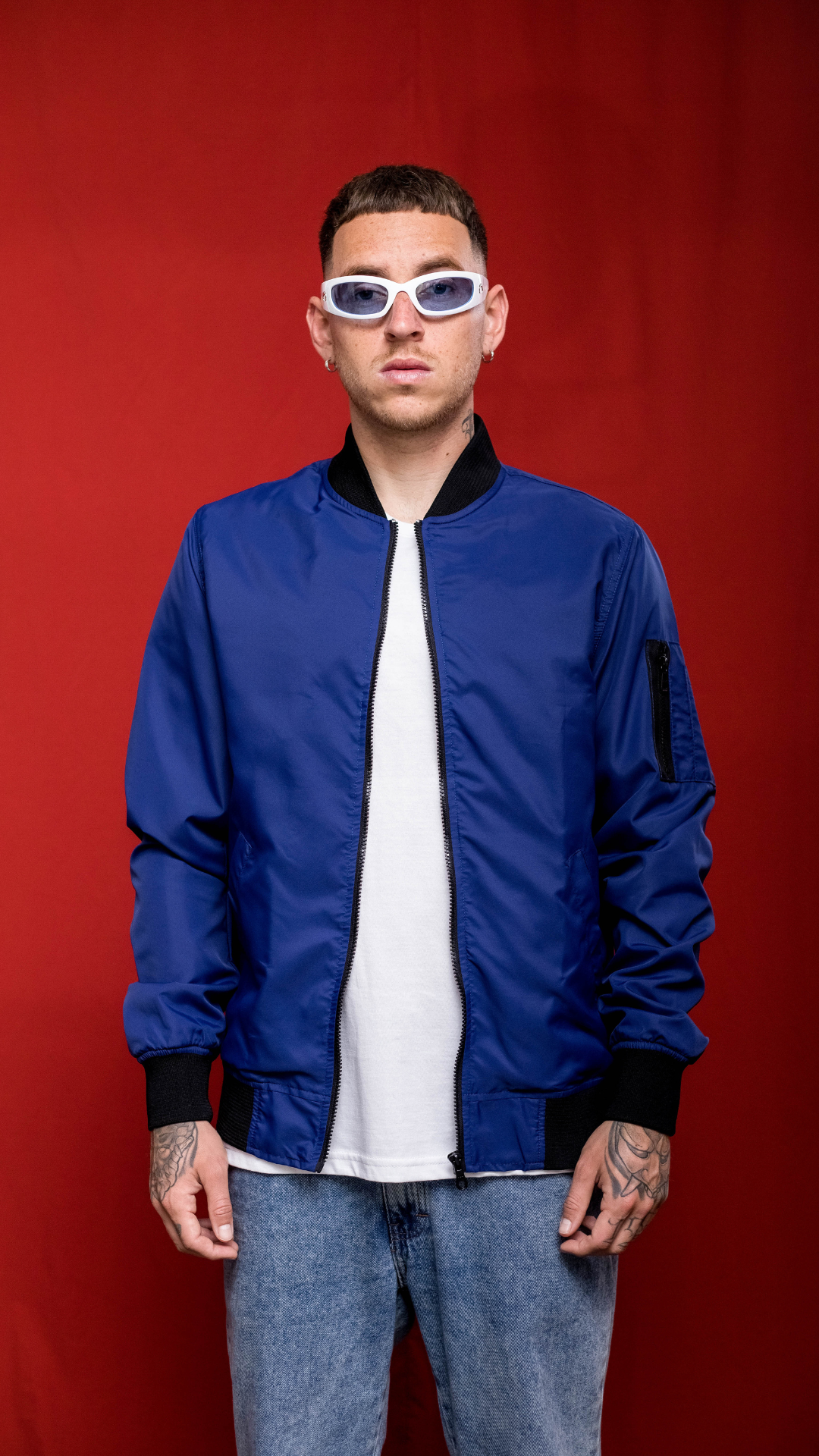 Bomber Jacket Acero