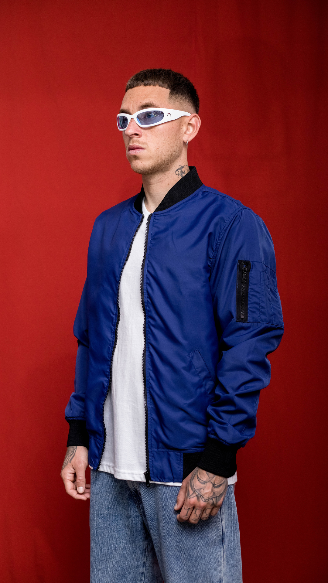Bomber Jacket Acero