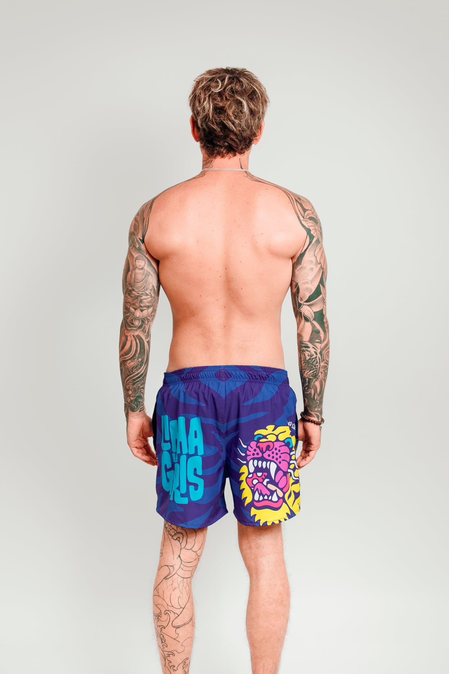 Bañador "Purple Print"