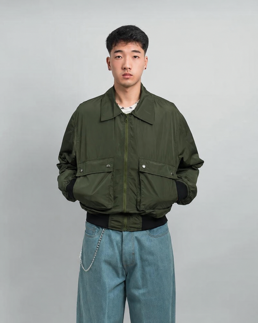 Green Bomber Jacket 2026