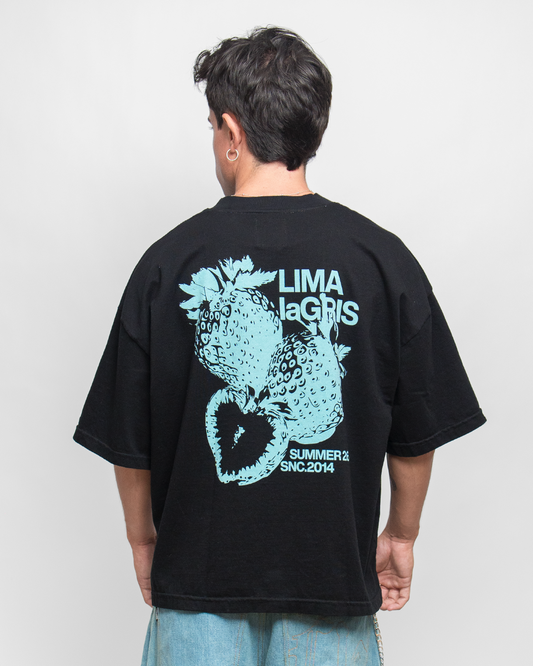 BOXY TEE 'STRAWBERRY MINT'