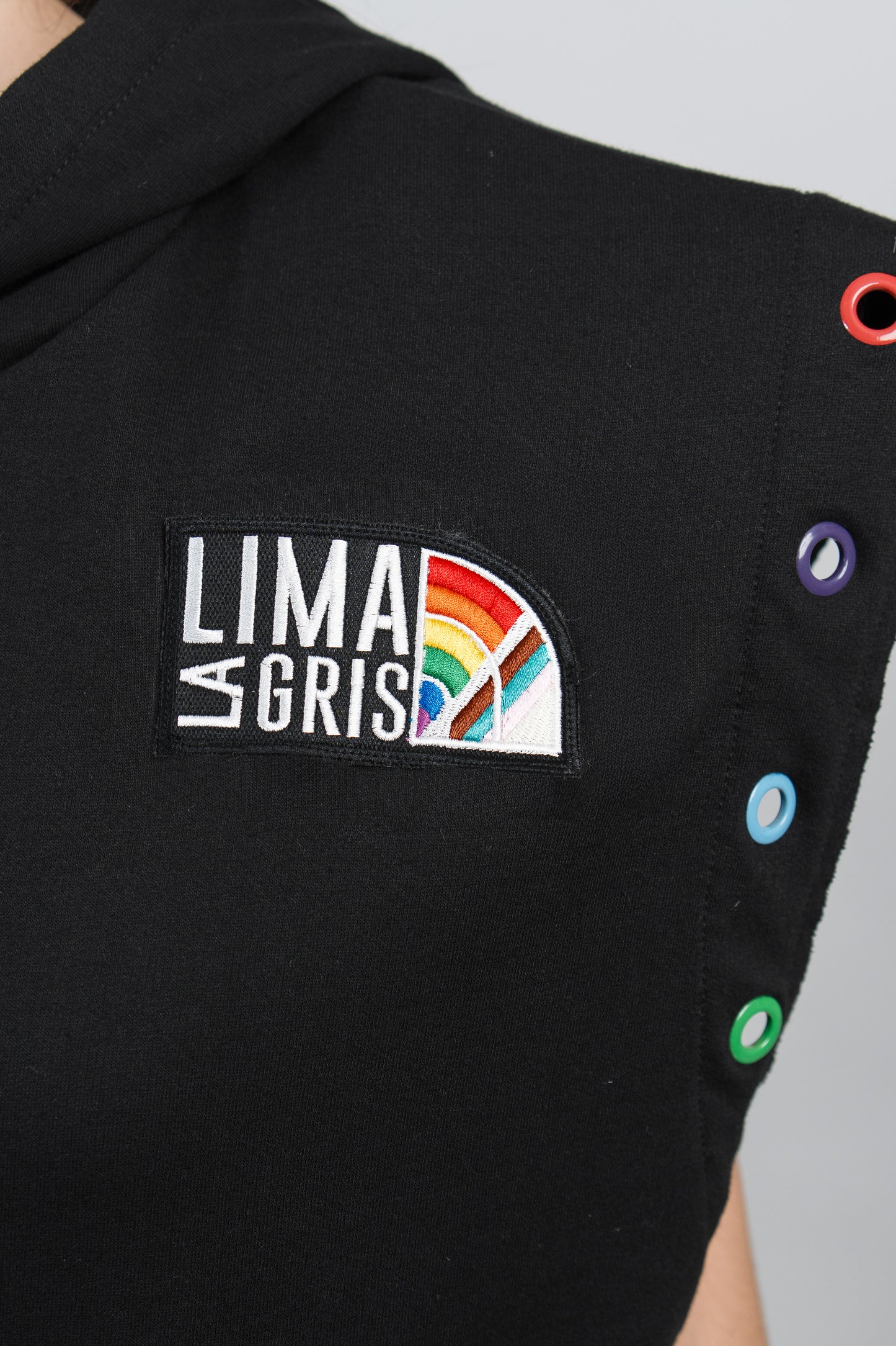 Hoodie sin Mangas Arcoiris