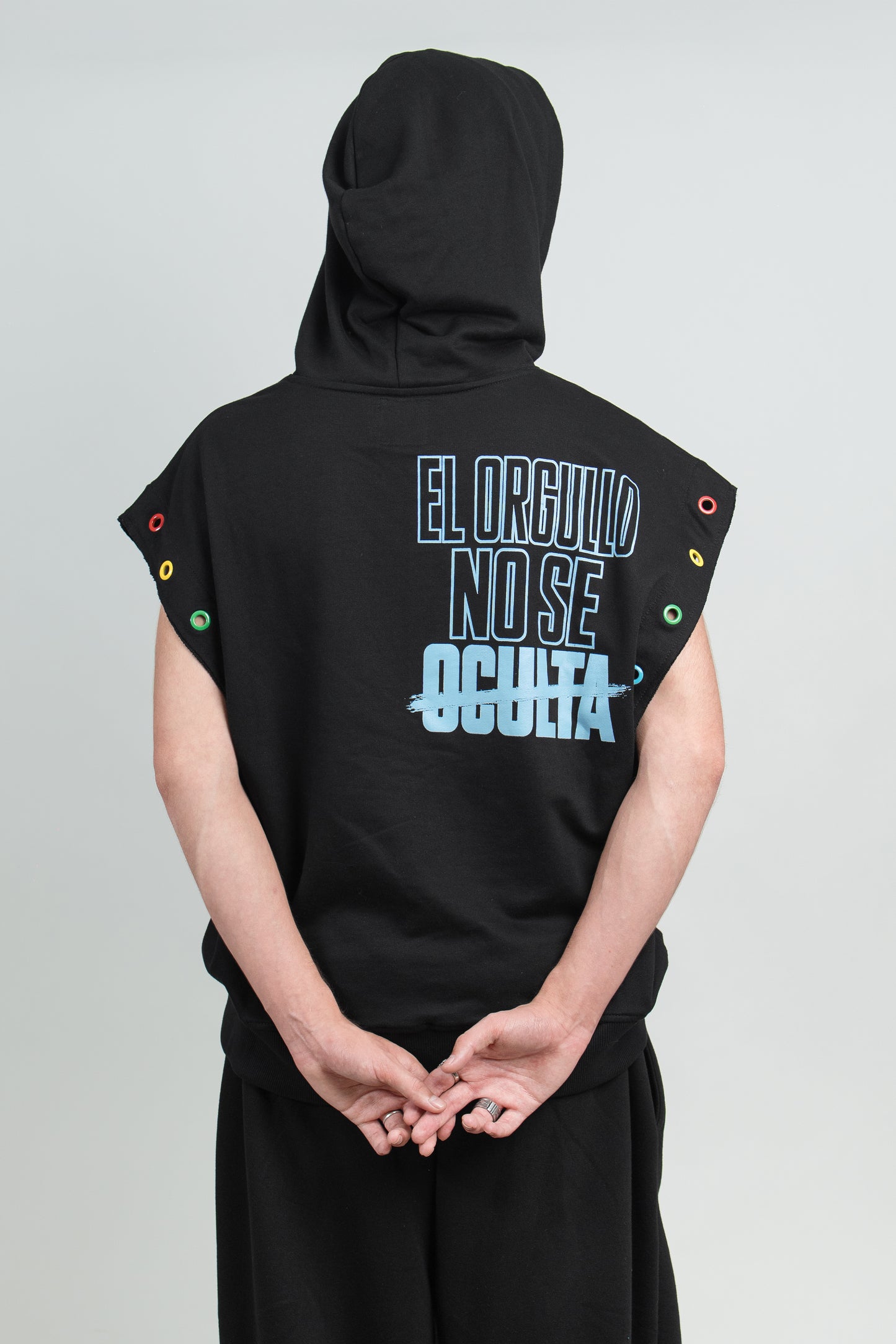 Hoodie sin mangas LIMAlaGRIS