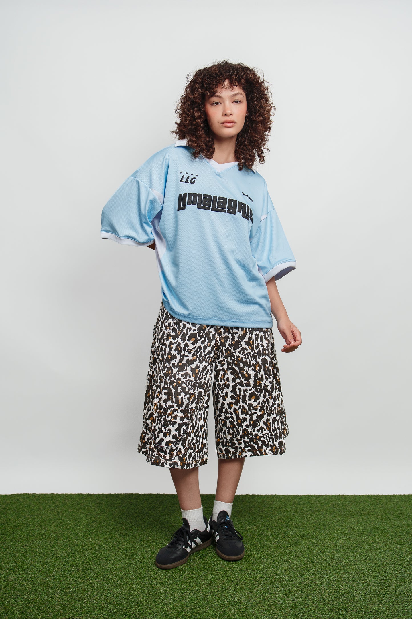 SOCCER T SHIRT SKY BLUE