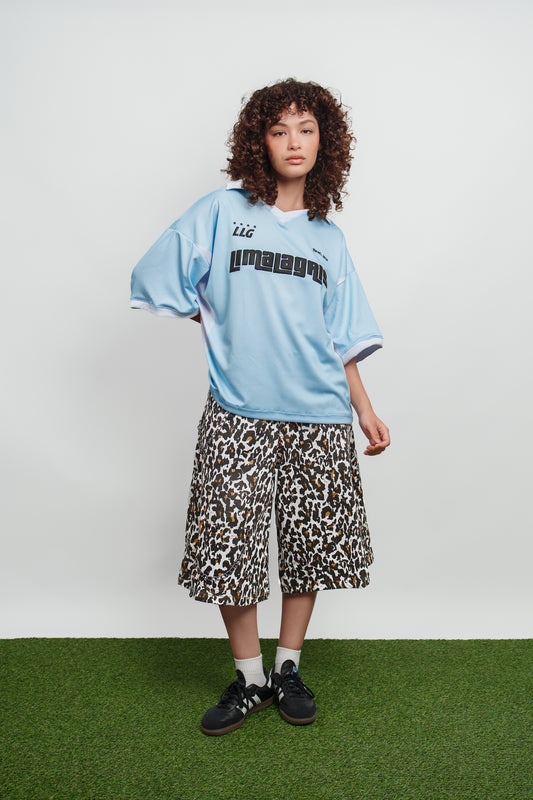 SOCCER T SHIRT SKY BLUE