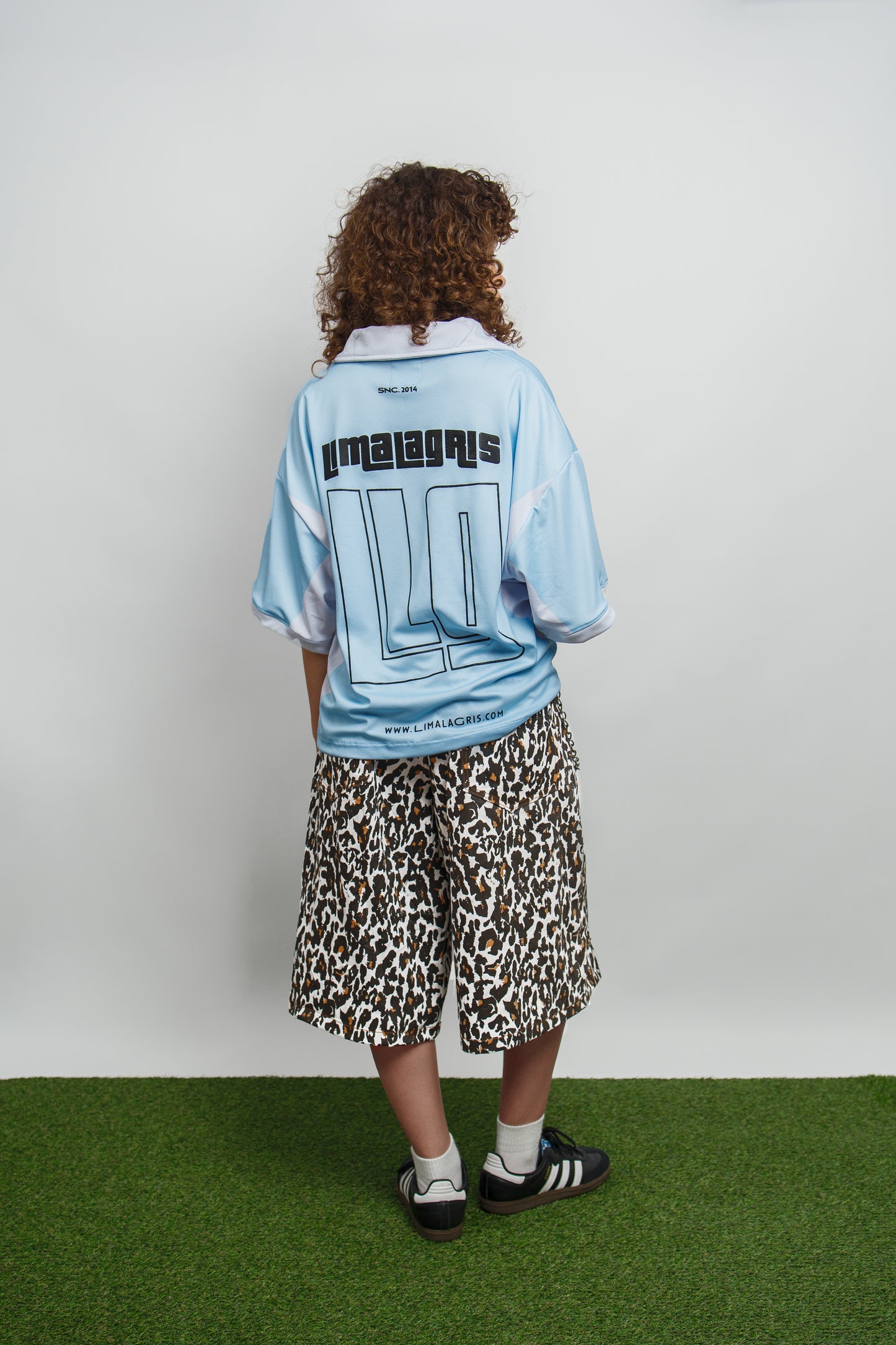 SOCCER T SHIRT SKY BLUE