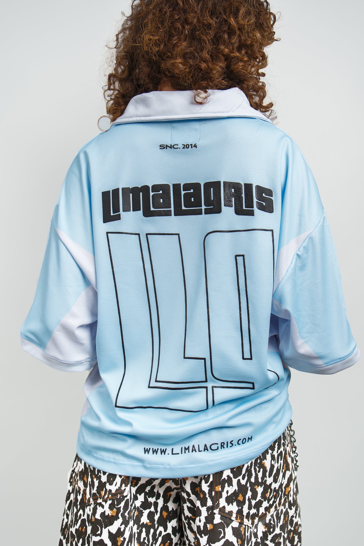 SOCCER T SHIRT SKY BLUE