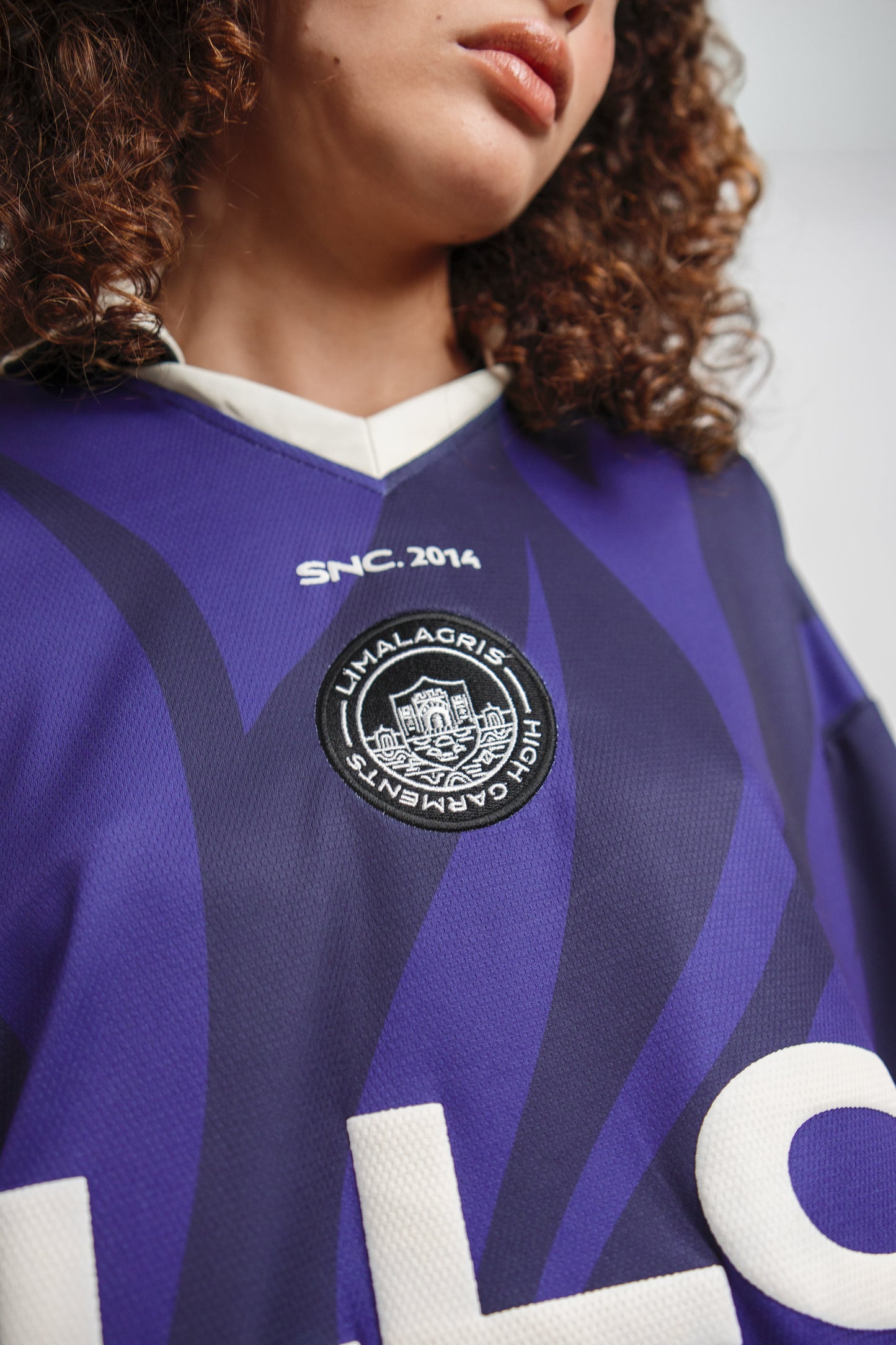 SOCCER T SHIRT FIRE BLUE