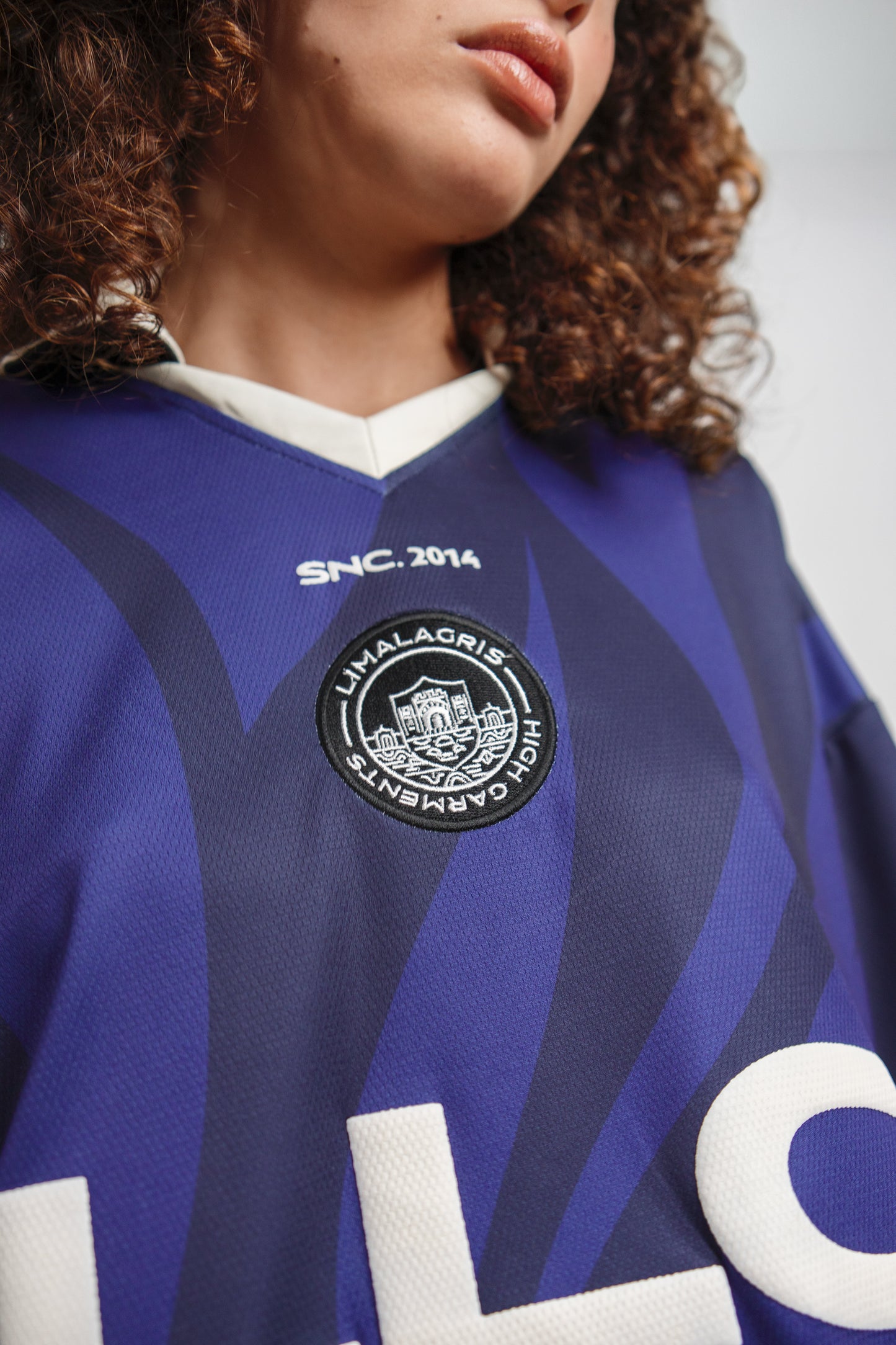 SOCCER T-SHIRT FIRE BLUE