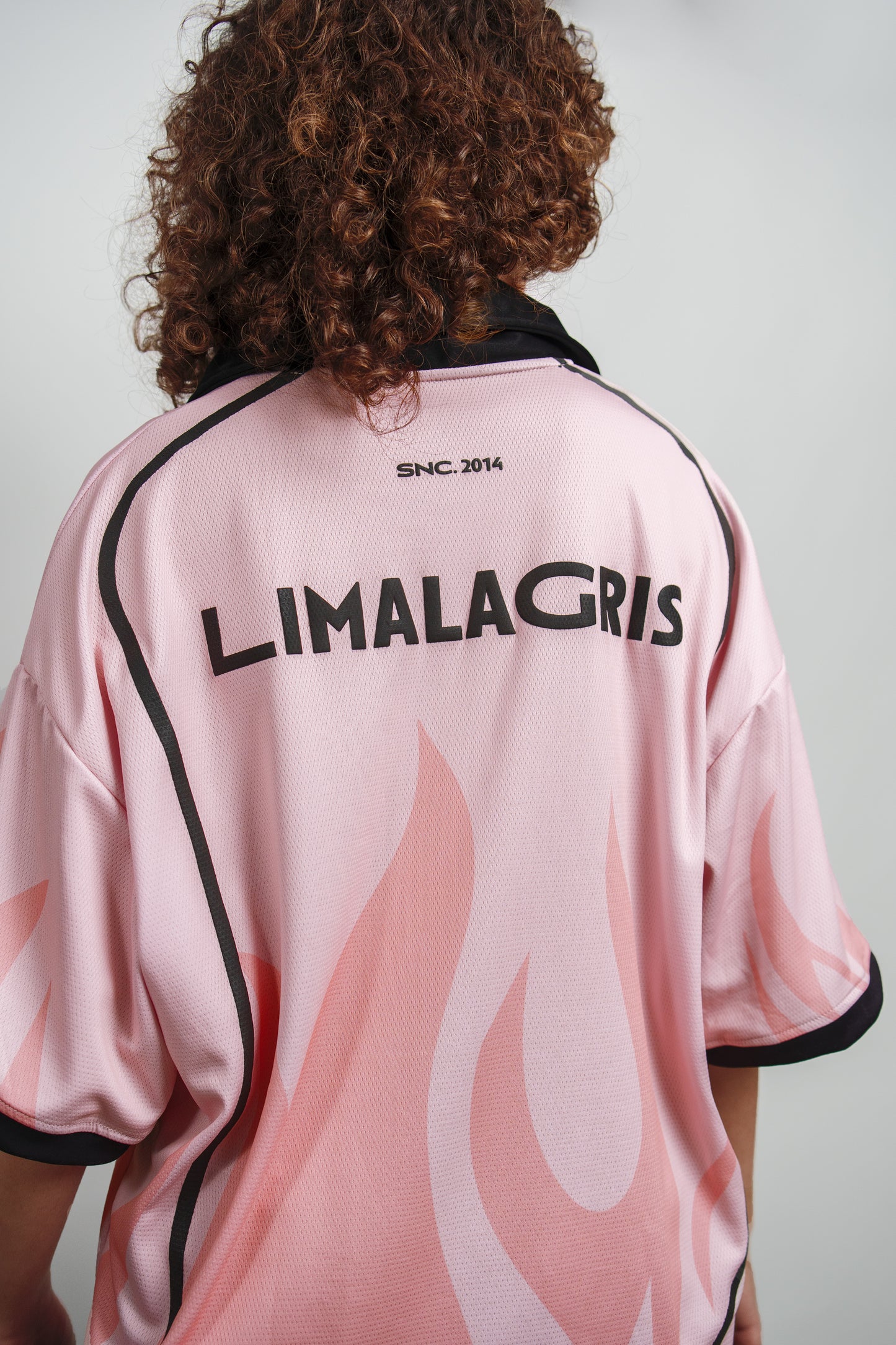 SOCCER T SHIRT FIRE PINK