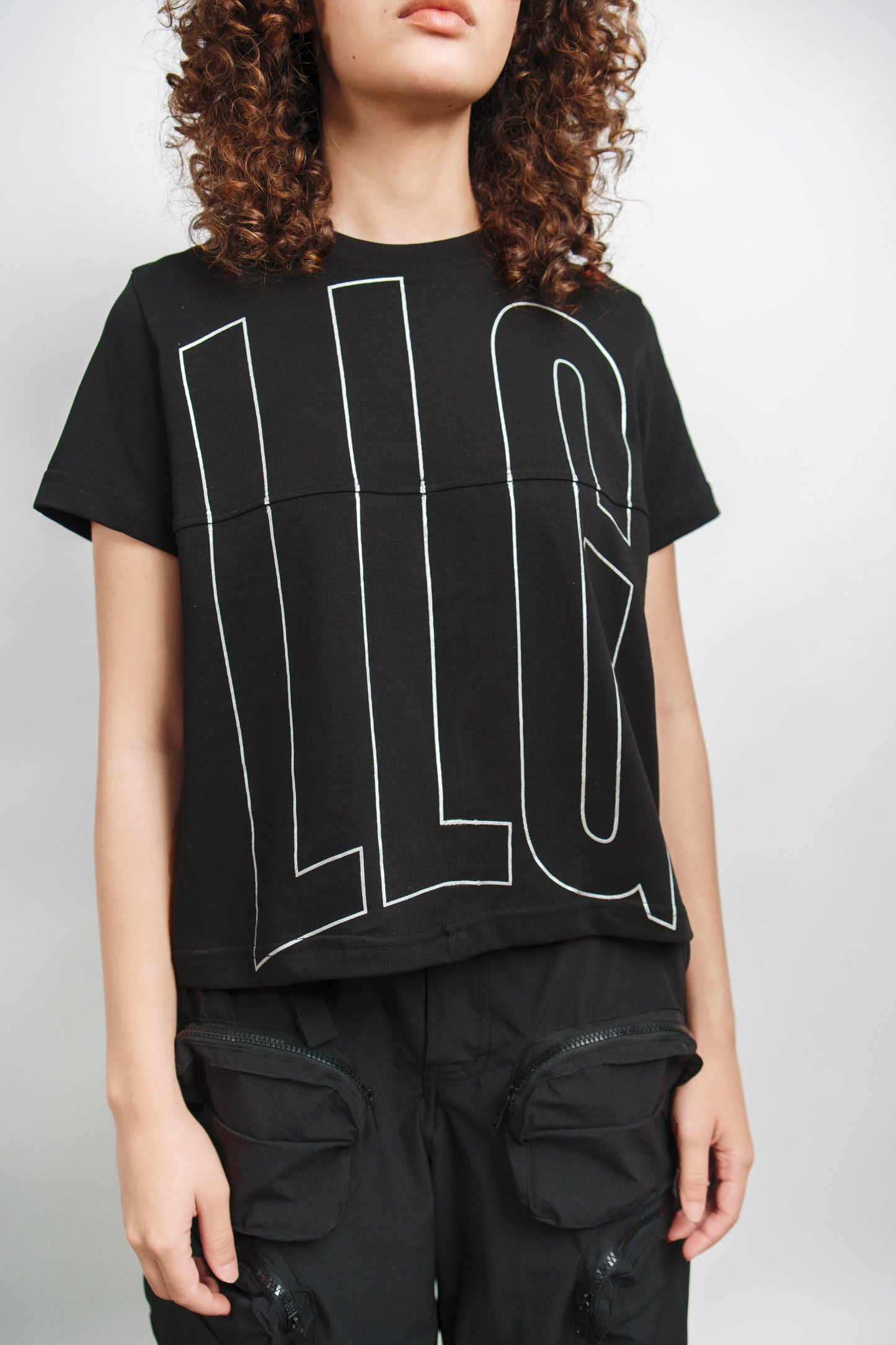 CROPPED TEE BLACK
