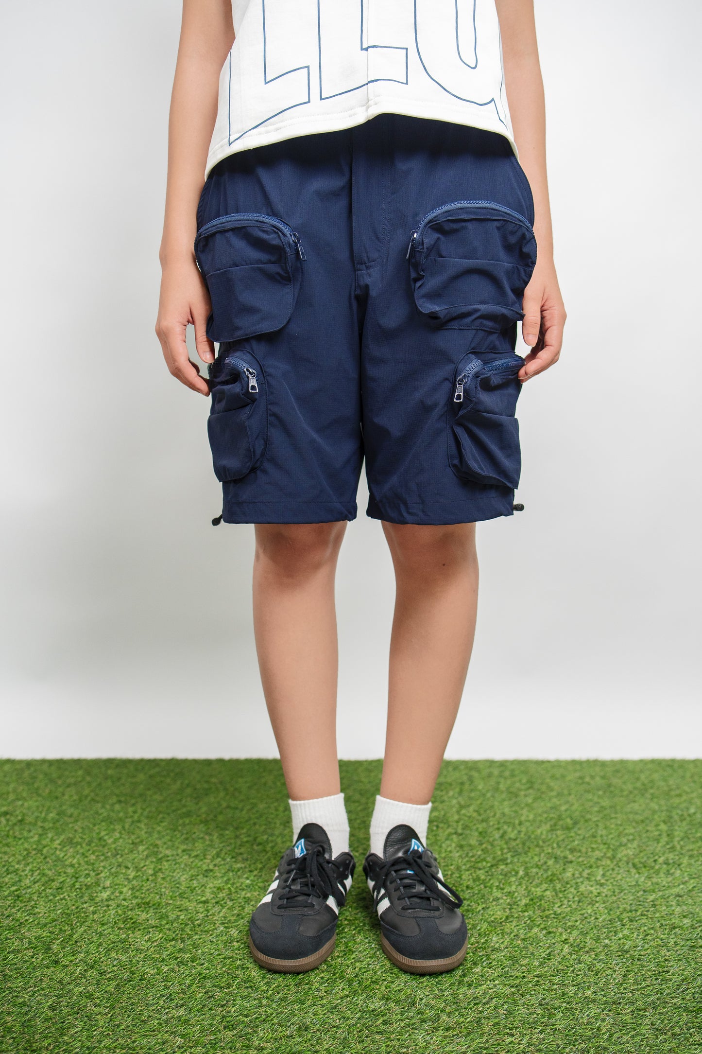 SHORT CARGO BLUE