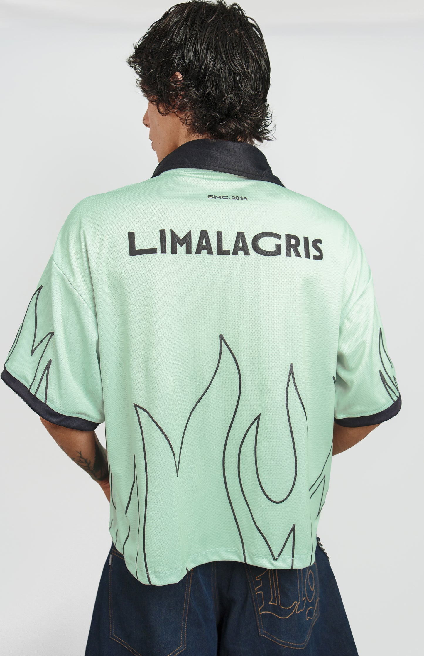 SOCCER T-SHIRT FIRE GREEN