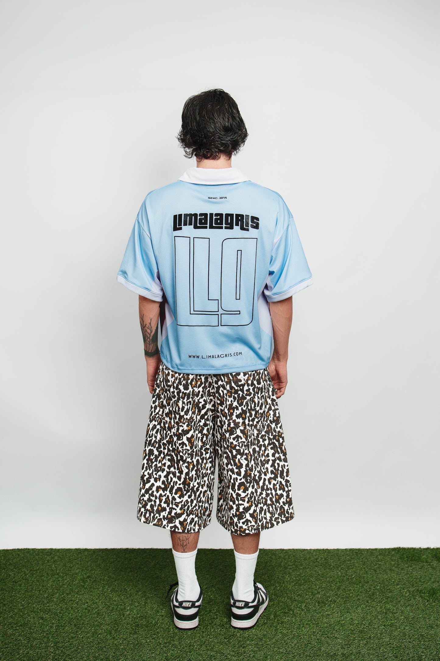 SOCCER T SHIRT SKY BLUE