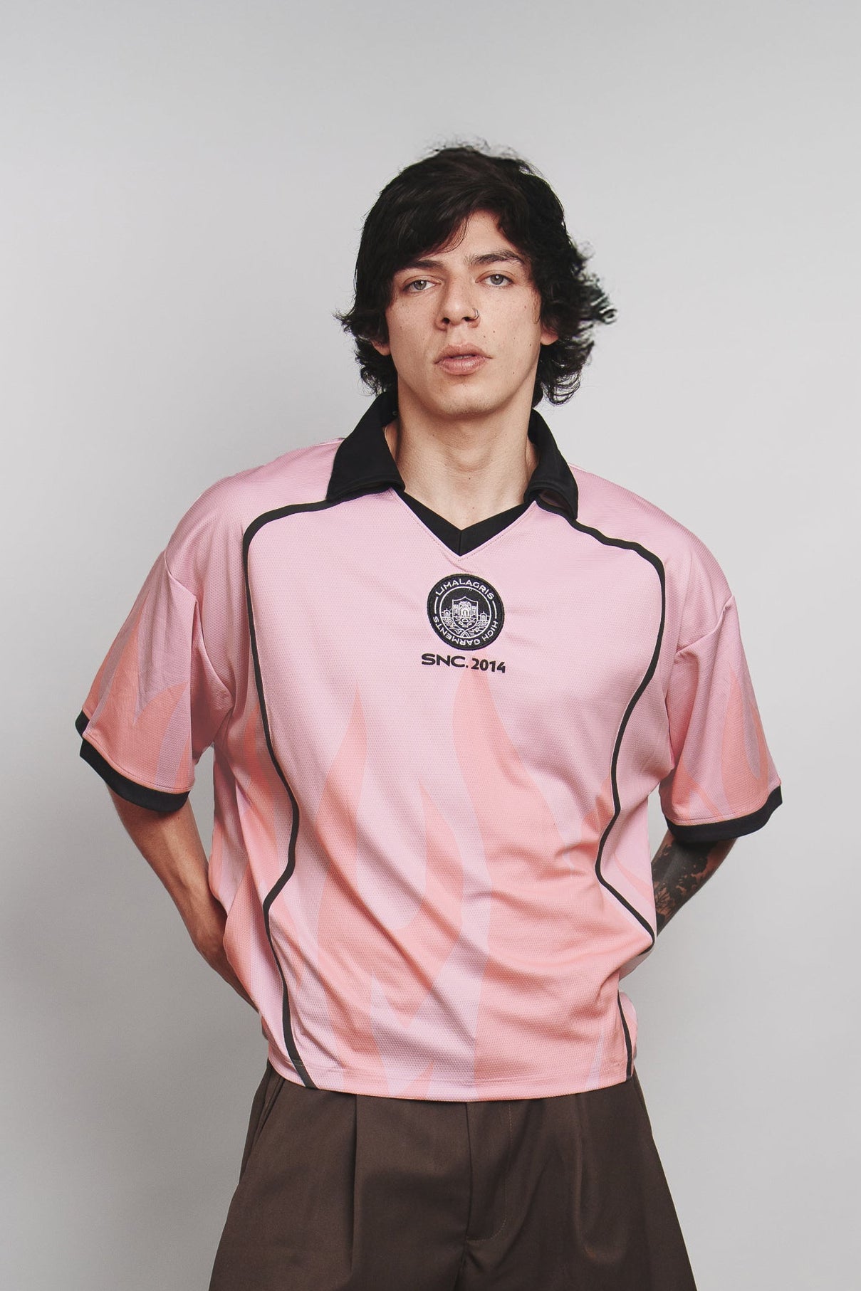 SOCCER T-SHIRT FIRE PINK