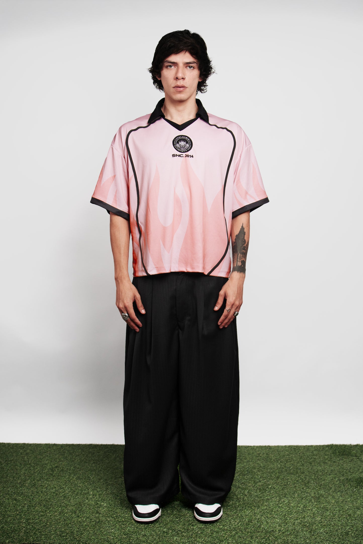 SUPERBAGGY TAILORED BLACK PANT