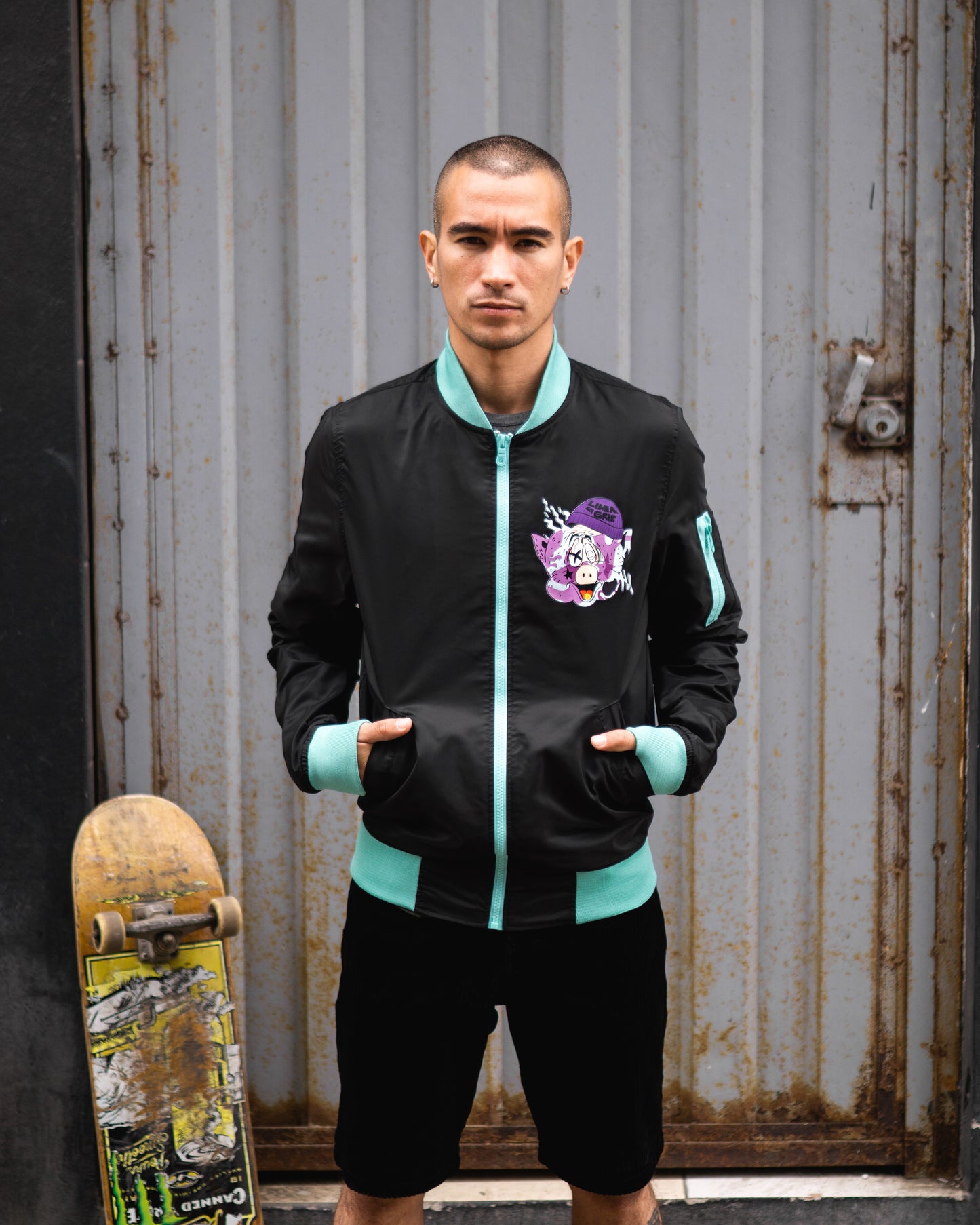 Bomber Jacket ´Black Pig´