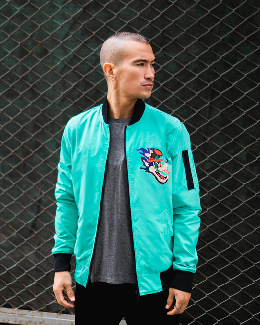 Bomber Jacket  ´Green Wolf´
