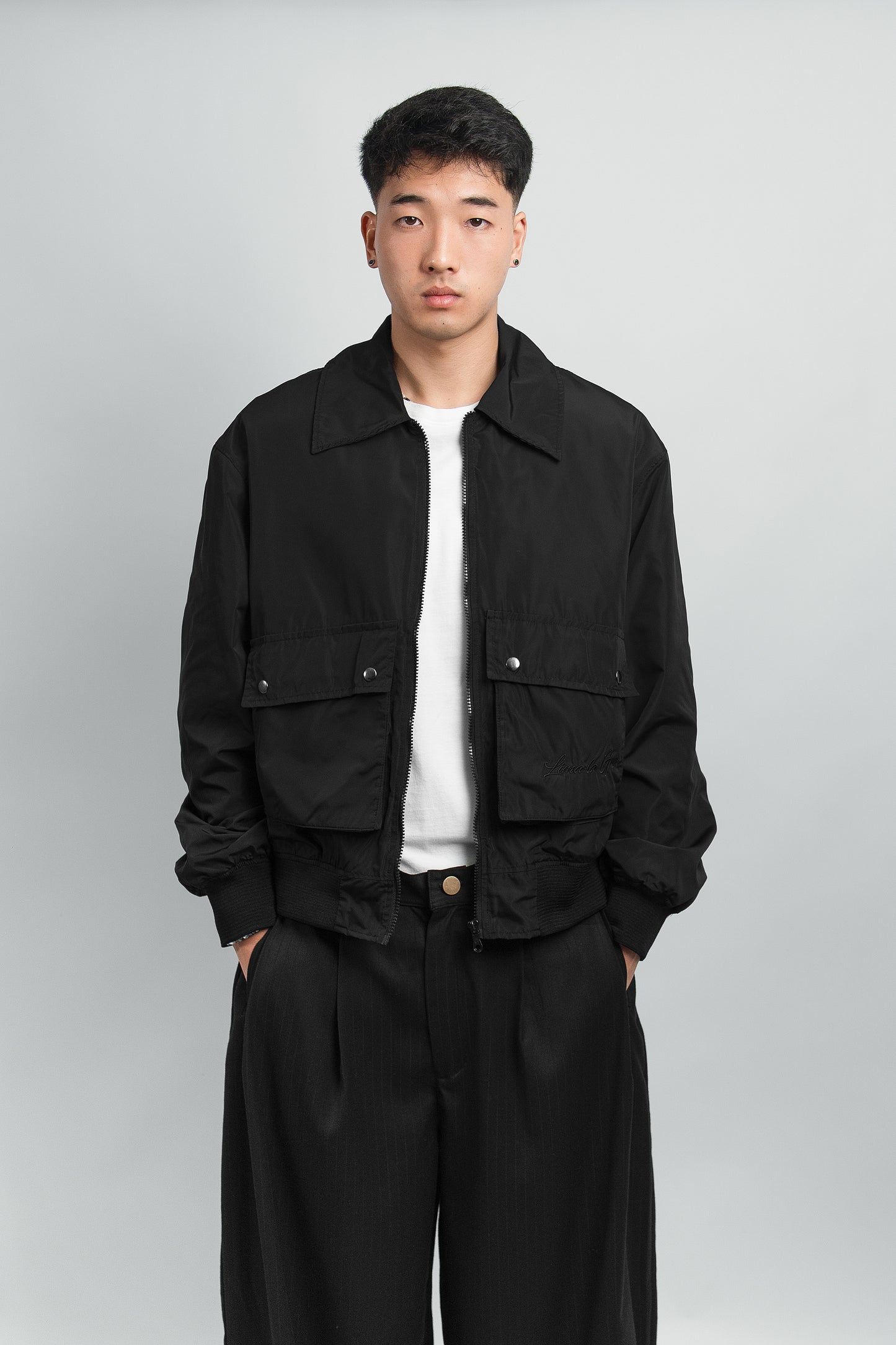 Black Bomber Jacket 2026
