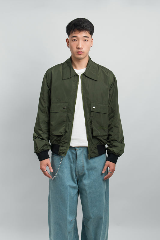 Green Bomber Jacket 2026