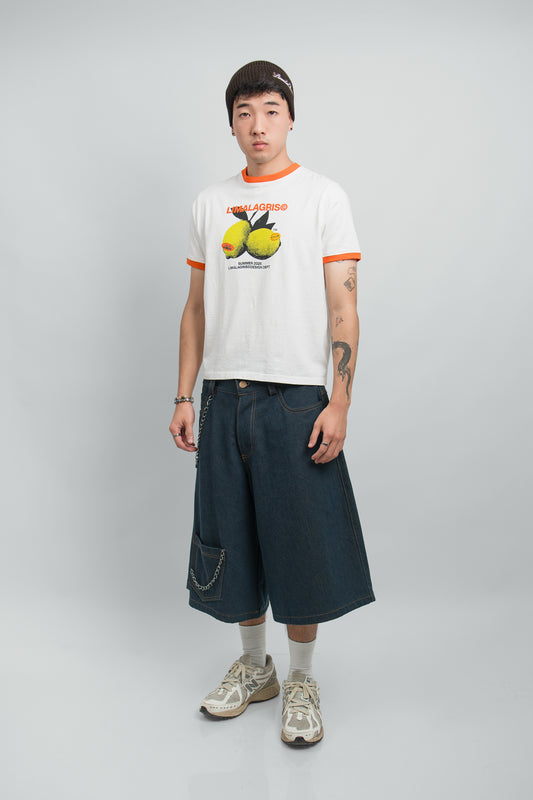 JORT BLUE RAW DENIM