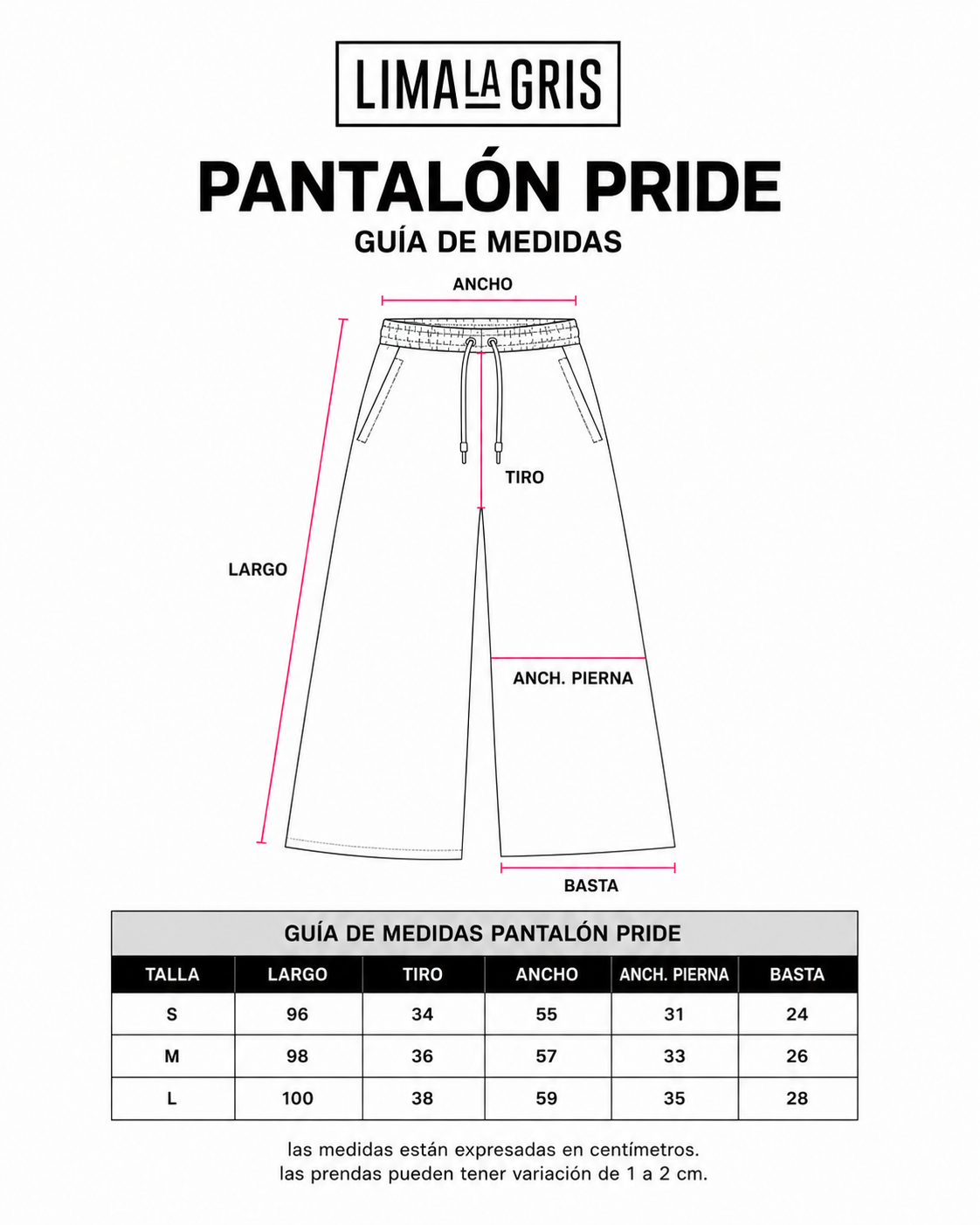 Pantalon Buzo Holgado Arcoiris