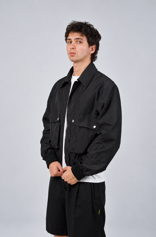 Black Bomber Jacket 2026