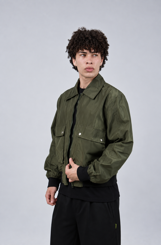 Green Bomber Jacket 2026