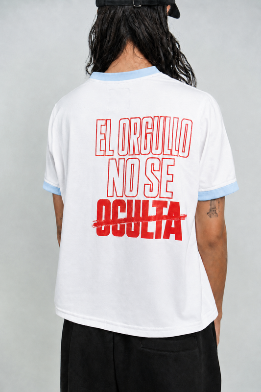 Sky Blue White BabyTee