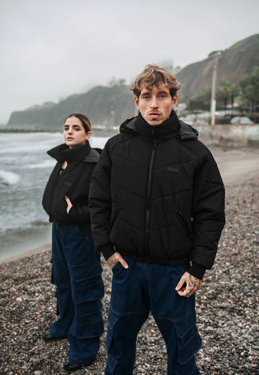 Puffer Jacket "Negra Clásica"