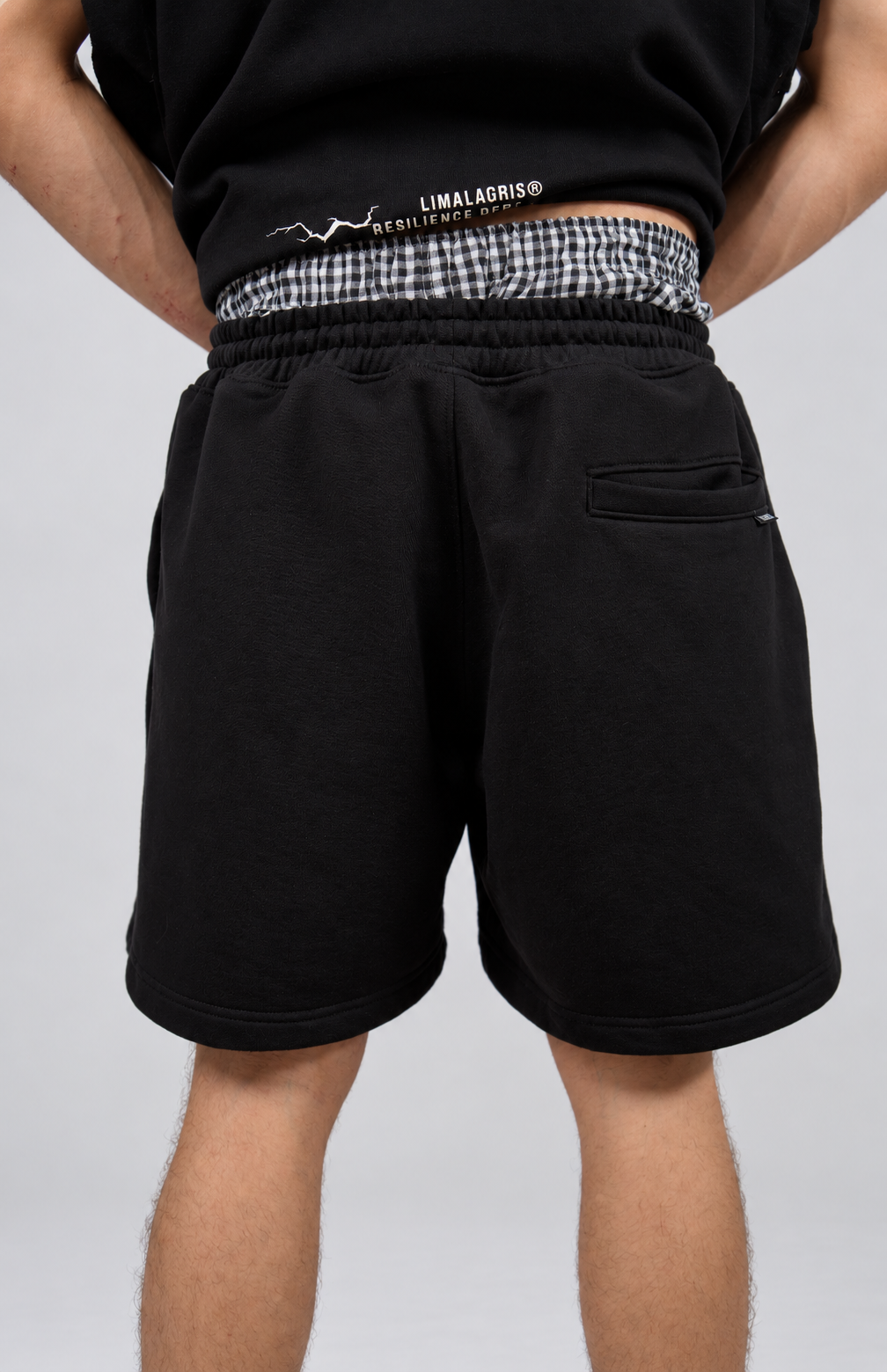 short french Terry negro